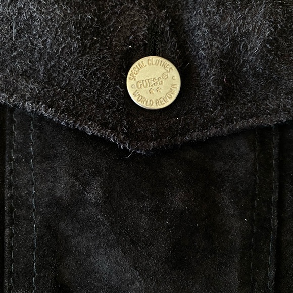 GUESS VTG 92 Georges Marciano Western Trucker Jacket - Picture 12 of 16